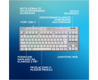 LOGITECH G915 X TKL Lightspeed Tactile biały 920-012737 - 1276180 - zdjęcie 6